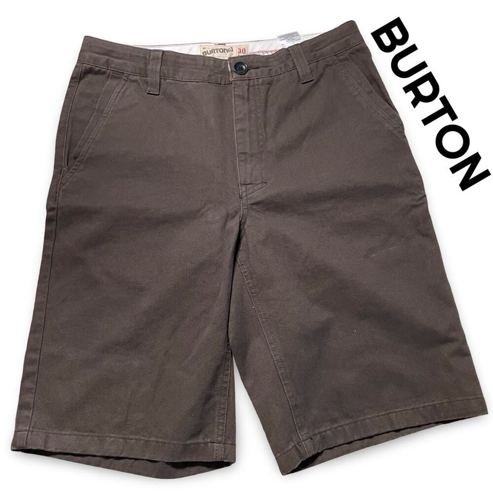 BURTON Men’s Chill 5 Pocket Shorts, Brown, 11” Inseam,  NWT, Size 30